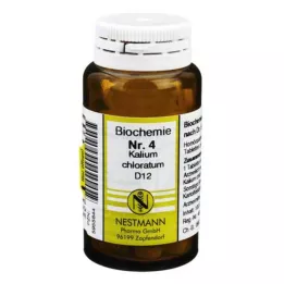 BIOCHEMIE 4 Kalium chloratum D 12 tabletter, 100 stk