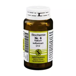 BIOCHEMIE 6 kaliumsulfuricum D 12 tabletter, 100 stk