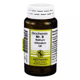 BIOCHEMIE 8 Natrium chloratum D 6 tabletter, 100 stk