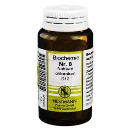 BIOCHEMIE 8 Natrium chloratum D 12 tabletter, 100 stk