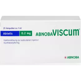 ABNOBAVISCUM Abietis 0,2 mg ampuller, 21 stk