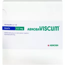 ABNOBAVISCUM Aceris 0,2 mg ampoules, 48  stk