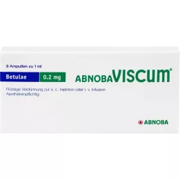 ABNOBAVISCUM Betulae 0,2 mg ampuller, 8 stk