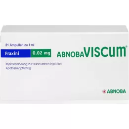 ABNOBAVISCUM Fraxini 0,02 mg ampuller, 21 stk