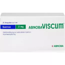 ABNOBAVISCUM Quercus 2 mg ampuller, 21 stk