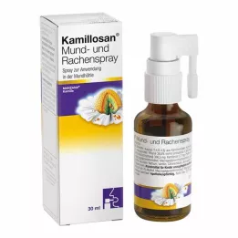 KAMILLOSAN Munn- og halsspray, 30 ml