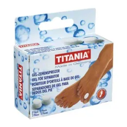 Tåskillere laget av gel Titania, 2 stk