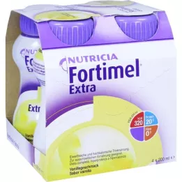 FORTIMEL Ekstra vanillge smak, 4x200 ml