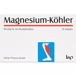 MAGNESIUM KÖHLER Kapseln, 1x15 stk