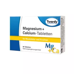 MAGNESIUM+CALCIUM tabletter, 60 stk