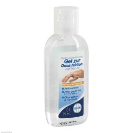 Desinfeksjonsgel for hånd, 75 ml