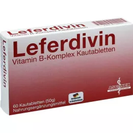 LEFERDIVIN Vitamin B Complex tyggetabletter, 60 stk