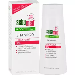 SEBAMED Tørr hud 5 % urea akutt sjampo, 200 ml