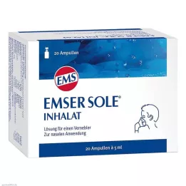 EMSER Eneste inhalasjonsløsning for forstøver, 20 stk