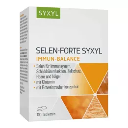 SELEN FORTE Syxyl-tabletter, 100 stk