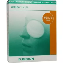 ASKINA Ocula Eye Compression 56x72 mm Steril, 5 stk
