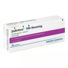 JODETTEN 100 Henning-tabletter, 100 stk