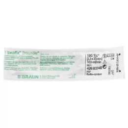 VASOFIX Braunüle 18 G 33 mm grønn/hvit, 1 stk