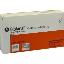 BIOFANAL Kombip. 25g salve + 6 vag.tbl., 1 p