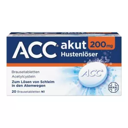 ACC akutt 200 brusetabletter, 20 stk