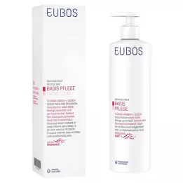 EUBOS FLÜSSIG rød med frisk duft med doseringspumpe, 400 ml