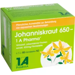 St. Johns Wort 650 1A Pharma, 60 stk