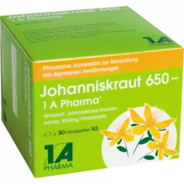 St. Johns Wort 650 1A Pharma, 90 stk