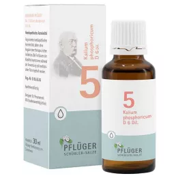 BIOCHEMIE Pflüger 5 Kalium phosphoricum D 6 dråper, 30 ml