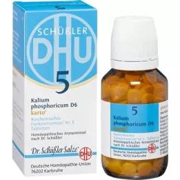 BIOCHEMIE DHU 5 Kaliumfosforicum D 6 Tab.Karto, 200 stk