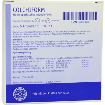 Colchiform Ampules, 5x2 ml