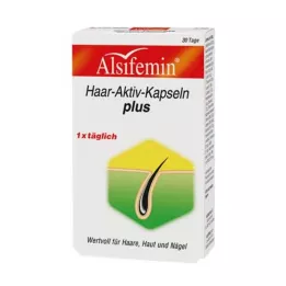 ALSIFEMIN Hair Active Capsules pluss, 30 stk