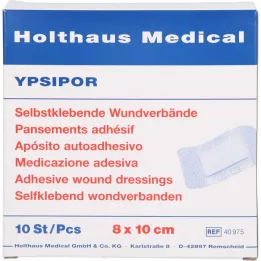 Sårforening YPSIDE Steril 7.5x10 cm, 10 stk