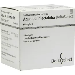 Aqua AD Iniectabilia Plast, 20X10 ml