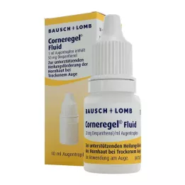 CORNEREGEL Væske øyedråper, 10 ml