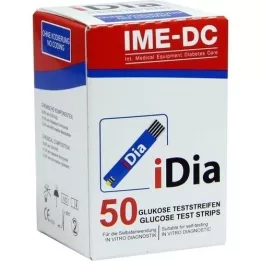 IDIA IME-DC Blodsukkerteststrimler, 50 stk