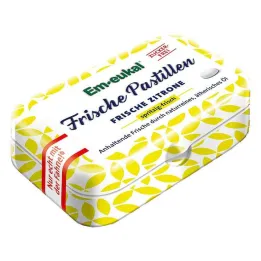 EM Eukal Fresh Pastiller Sitronsukkerfri, 20 g