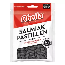 RHEILA Salmiak-pastiller sukkerfri, 90 g