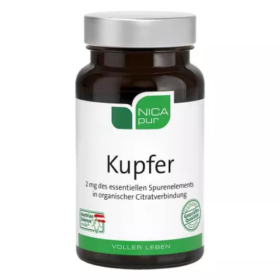 NICAPUR Kobberkapsler, 60 stk NICAPUR Kobberkapsler, 60 stk