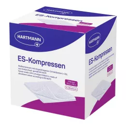 ES-KOMPRESSEN steril 10x10 cm 12-delt bulkpakke, 5X20 stk