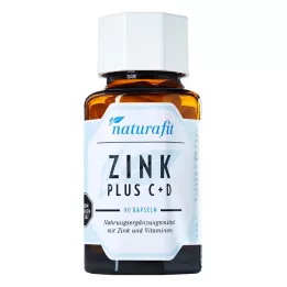 NATURAFIT Zinc Plus C+D kapsler, 90 stk