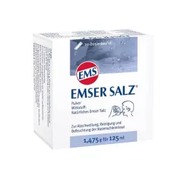 EMSER Salt 1,475 g pulver, 20 stk