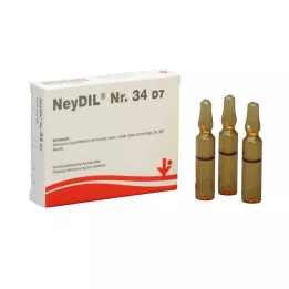 NEYDIL Nr. 34 D 7 Ampoules, 5x2 ml