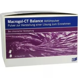 MACROGOL-CT Balanse avføringspulver, 50 stk