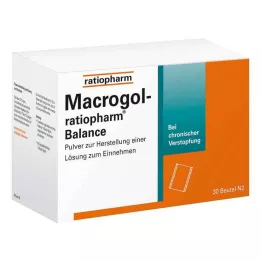 MACROGOL-ratiopharm Balance Plv.z.H.e.L.z.Einn., 30 stk