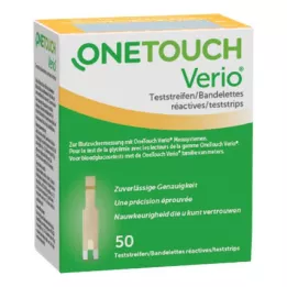ONE TOUCH Verio teststrimler, 50 stk