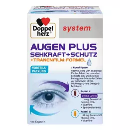 DOPPELHERZ Eyes plus Vision+Protection system kapsler, 120 stk