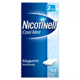 NICOTINELL Tyggegummi Cool Mint 2 mg, 96 stk