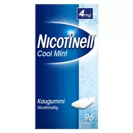NICOTINELL Tyggegummi Cool Mint 4 mg, 96 stk
