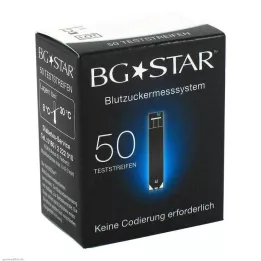 BGSTAR Teststrimler, 50 stk