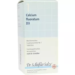 BIOCHEMIE DHU 1 Kalsium fluoratum D 3 tabletter, 420 stk